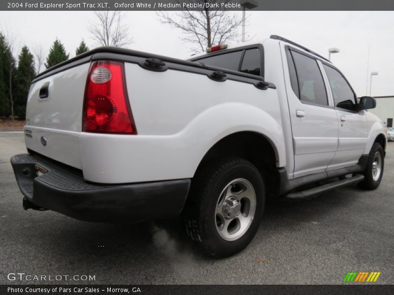 Oxford White / Medium Pebble/Dark Pebble 2004 Ford Explorer Sport Trac XLT