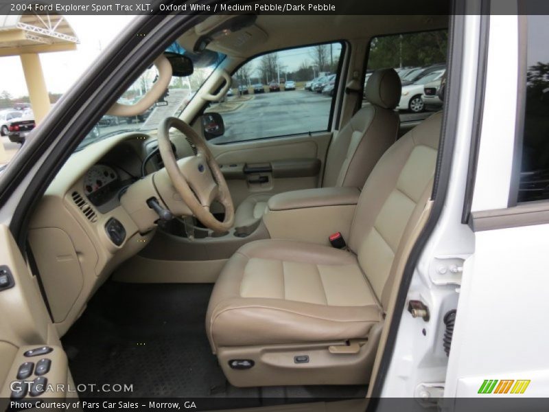 Front Seat of 2004 Explorer Sport Trac XLT