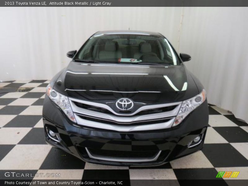 Attitude Black Metallic / Light Gray 2013 Toyota Venza LE