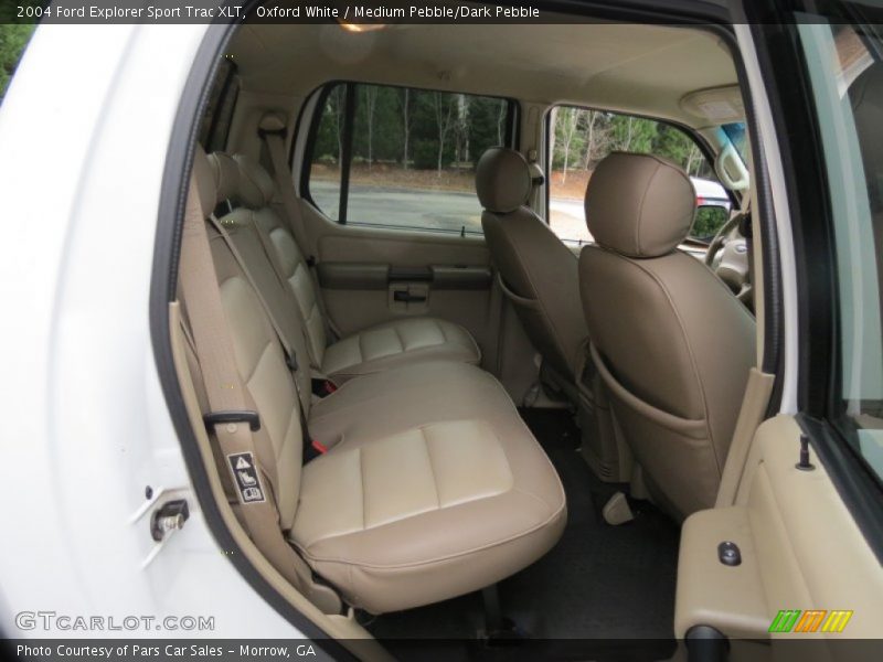 Oxford White / Medium Pebble/Dark Pebble 2004 Ford Explorer Sport Trac XLT