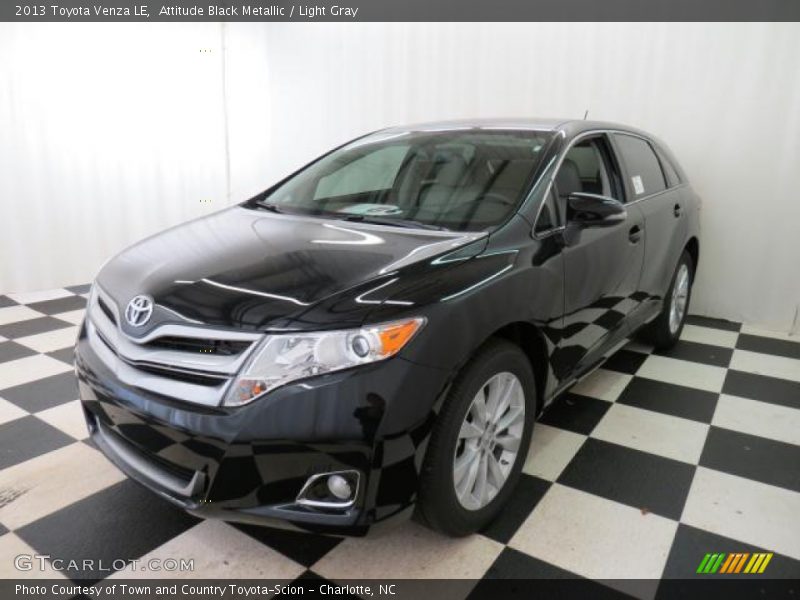 Attitude Black Metallic / Light Gray 2013 Toyota Venza LE