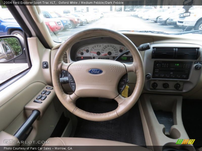 Dashboard of 2004 Explorer Sport Trac XLT