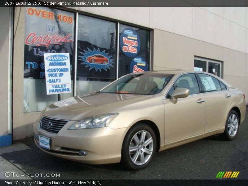 Golden Almond Metallic / Cashmere 2007 Lexus ES 350
