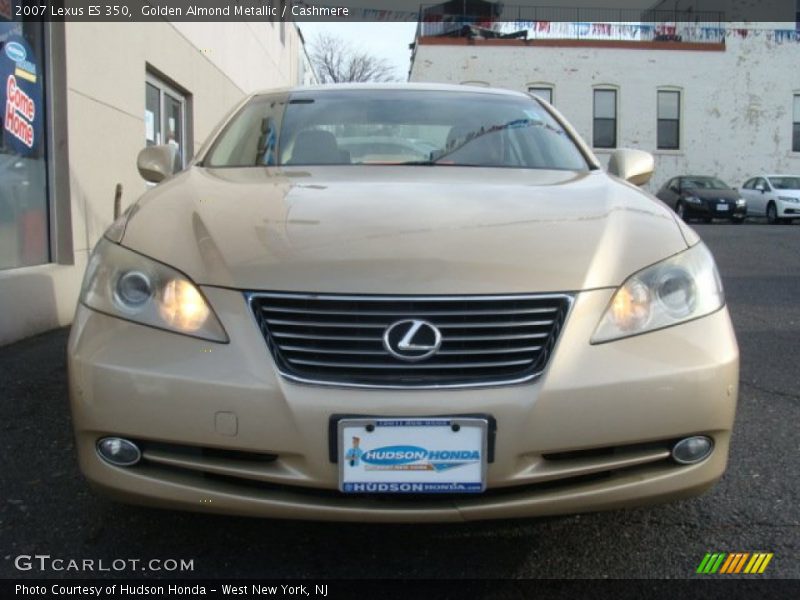 Golden Almond Metallic / Cashmere 2007 Lexus ES 350