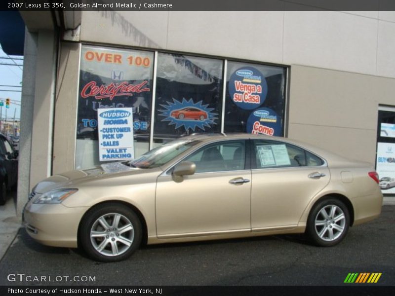 Golden Almond Metallic / Cashmere 2007 Lexus ES 350