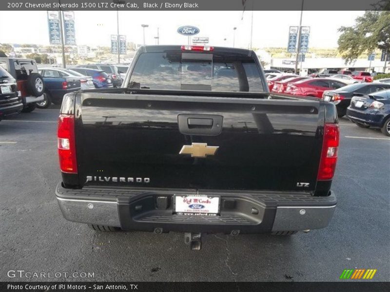 Black / Ebony Black 2007 Chevrolet Silverado 1500 LTZ Crew Cab