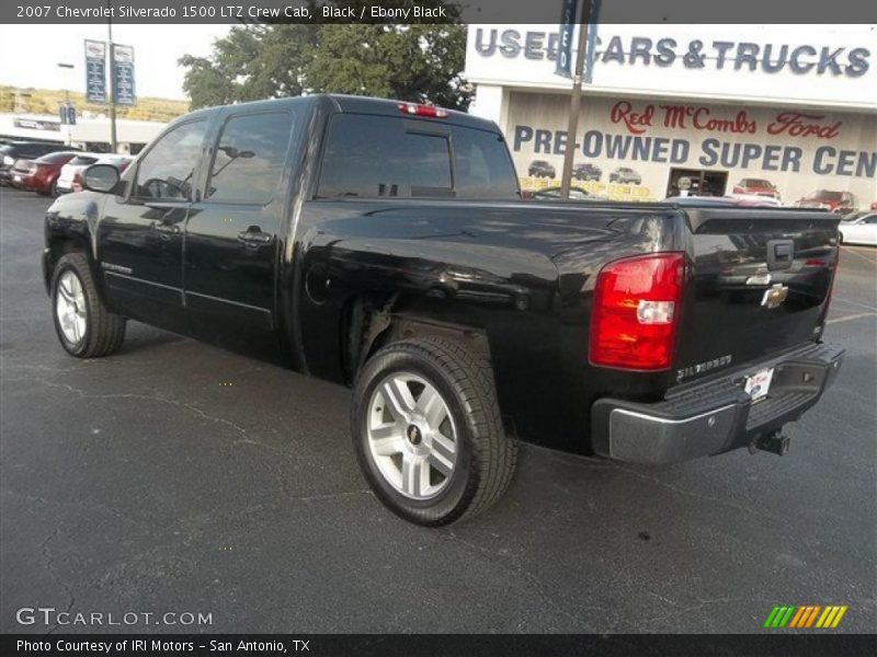 Black / Ebony Black 2007 Chevrolet Silverado 1500 LTZ Crew Cab