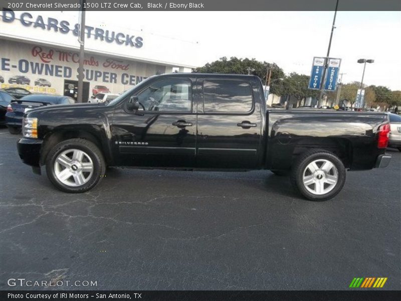 Black / Ebony Black 2007 Chevrolet Silverado 1500 LTZ Crew Cab