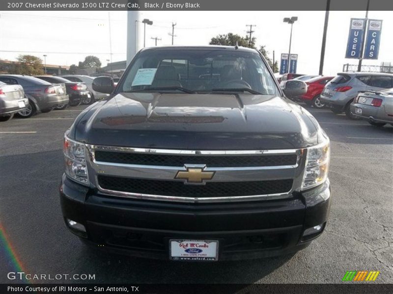 Black / Ebony Black 2007 Chevrolet Silverado 1500 LTZ Crew Cab