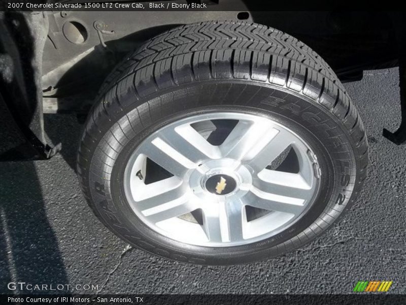 Black / Ebony Black 2007 Chevrolet Silverado 1500 LTZ Crew Cab