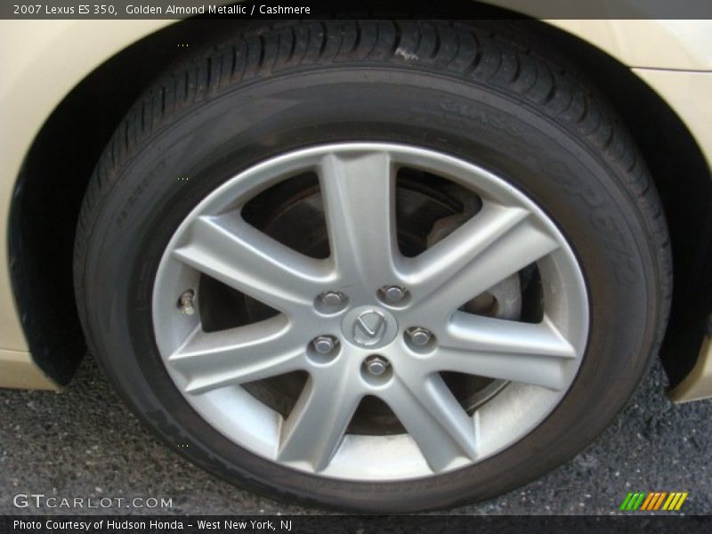 Golden Almond Metallic / Cashmere 2007 Lexus ES 350