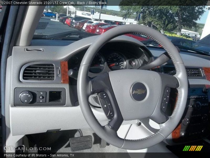Black / Ebony Black 2007 Chevrolet Silverado 1500 LTZ Crew Cab