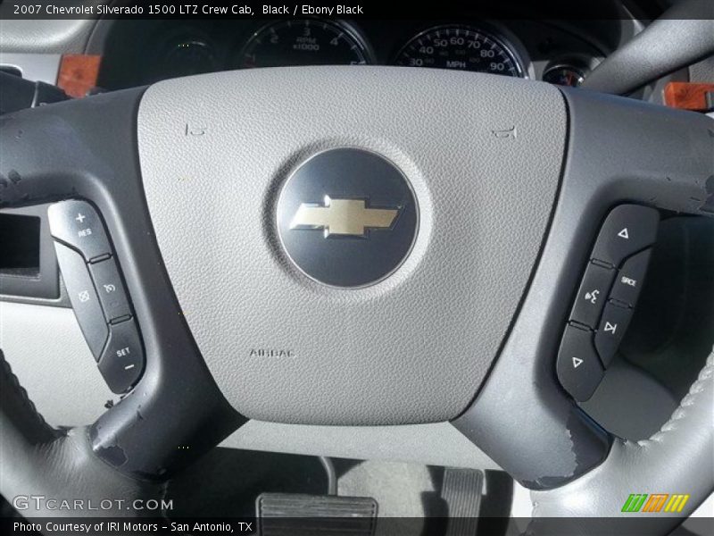Black / Ebony Black 2007 Chevrolet Silverado 1500 LTZ Crew Cab