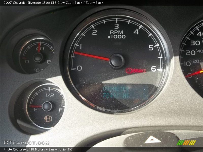 Black / Ebony Black 2007 Chevrolet Silverado 1500 LTZ Crew Cab