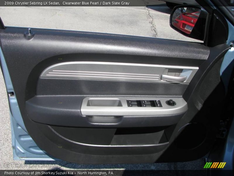 Clearwater Blue Pearl / Dark Slate Gray 2009 Chrysler Sebring LX Sedan