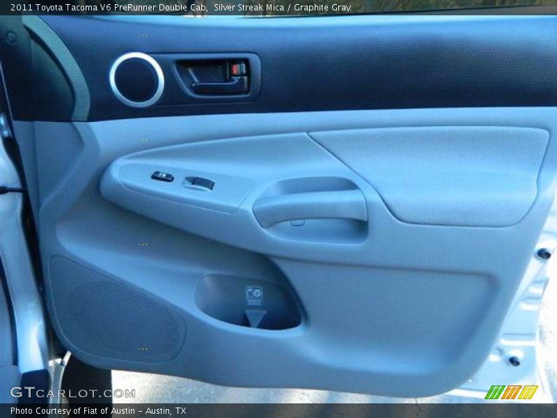 Silver Streak Mica / Graphite Gray 2011 Toyota Tacoma V6 PreRunner Double Cab