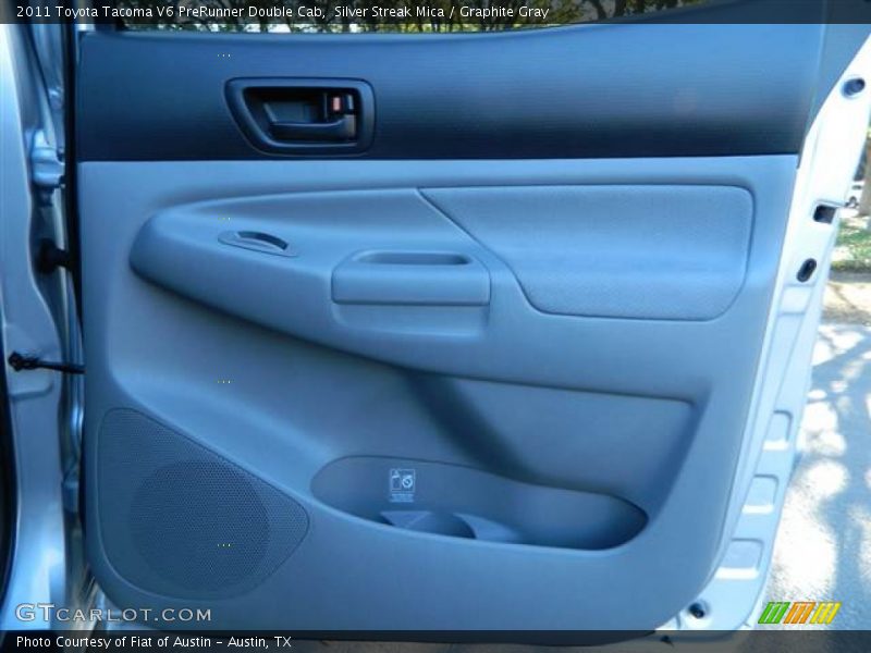 Silver Streak Mica / Graphite Gray 2011 Toyota Tacoma V6 PreRunner Double Cab