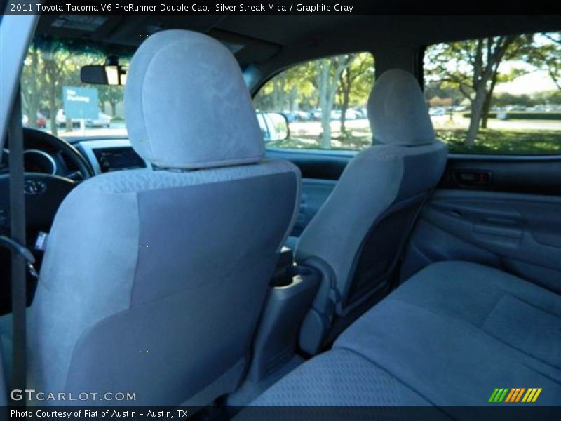 Silver Streak Mica / Graphite Gray 2011 Toyota Tacoma V6 PreRunner Double Cab