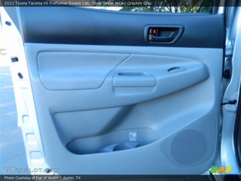 Silver Streak Mica / Graphite Gray 2011 Toyota Tacoma V6 PreRunner Double Cab
