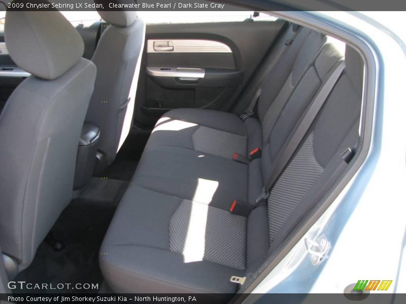 Clearwater Blue Pearl / Dark Slate Gray 2009 Chrysler Sebring LX Sedan