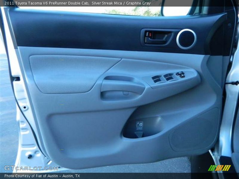 Silver Streak Mica / Graphite Gray 2011 Toyota Tacoma V6 PreRunner Double Cab