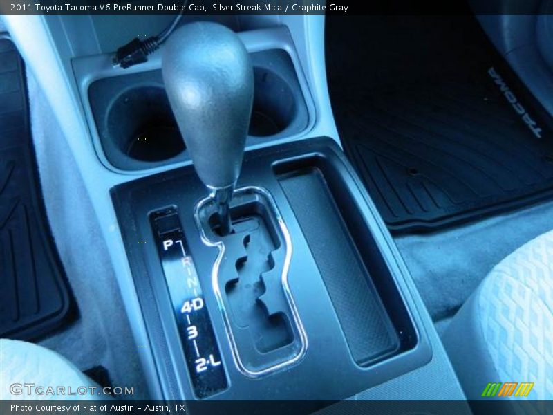 Silver Streak Mica / Graphite Gray 2011 Toyota Tacoma V6 PreRunner Double Cab
