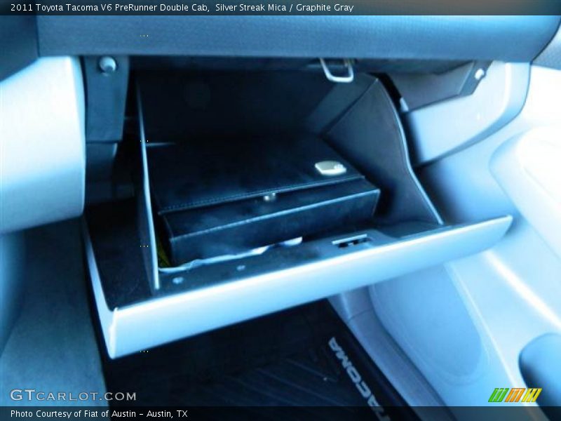 Silver Streak Mica / Graphite Gray 2011 Toyota Tacoma V6 PreRunner Double Cab