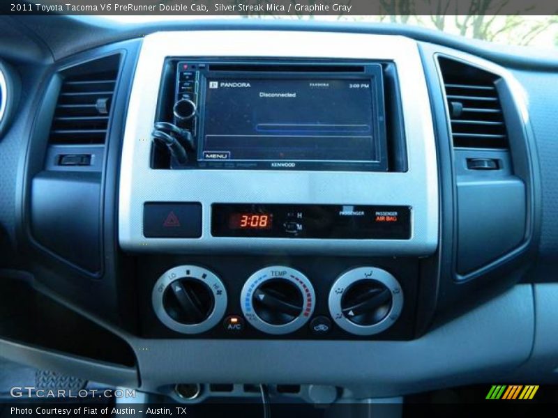 Silver Streak Mica / Graphite Gray 2011 Toyota Tacoma V6 PreRunner Double Cab