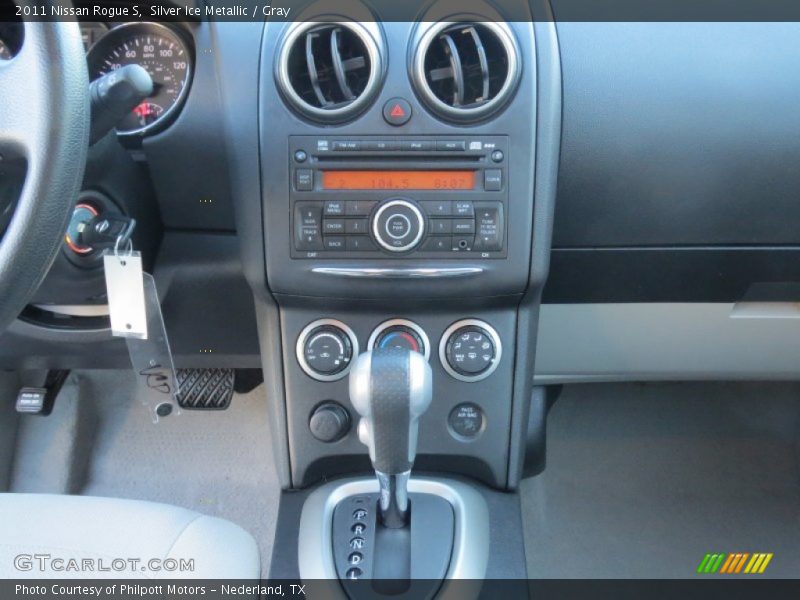 Silver Ice Metallic / Gray 2011 Nissan Rogue S