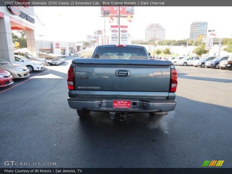 Blue Granite Metallic / Dark Charcoal 2007 Chevrolet Silverado 1500 Classic LS Extended Cab