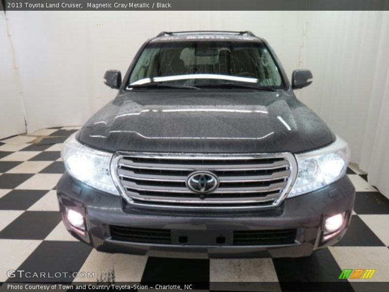 Magnetic Gray Metallic / Black 2013 Toyota Land Cruiser