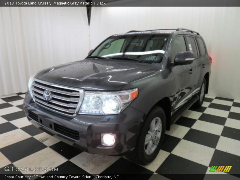 Magnetic Gray Metallic / Black 2013 Toyota Land Cruiser