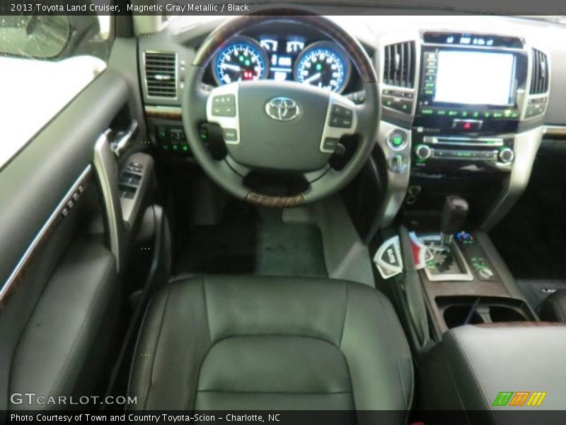 Magnetic Gray Metallic / Black 2013 Toyota Land Cruiser