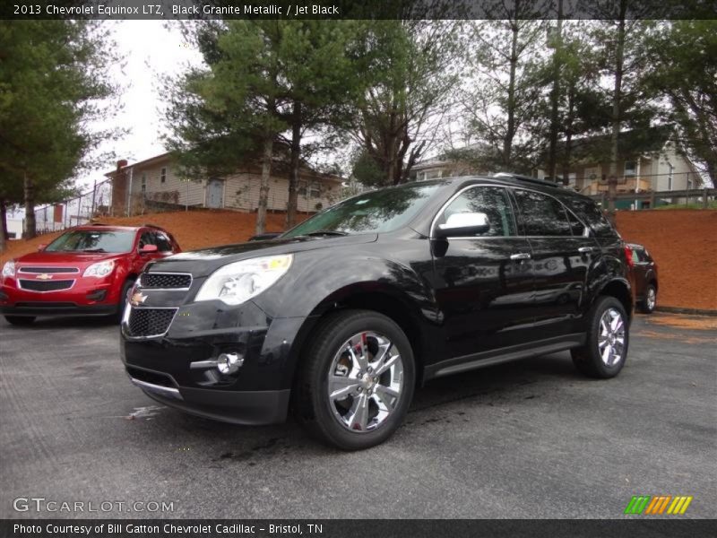 Black Granite Metallic / Jet Black 2013 Chevrolet Equinox LTZ