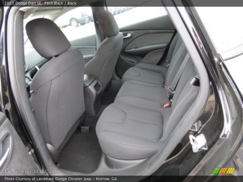 Pitch Black / Black 2013 Dodge Dart SE