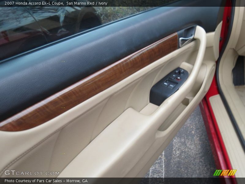 San Marino Red / Ivory 2007 Honda Accord EX-L Coupe