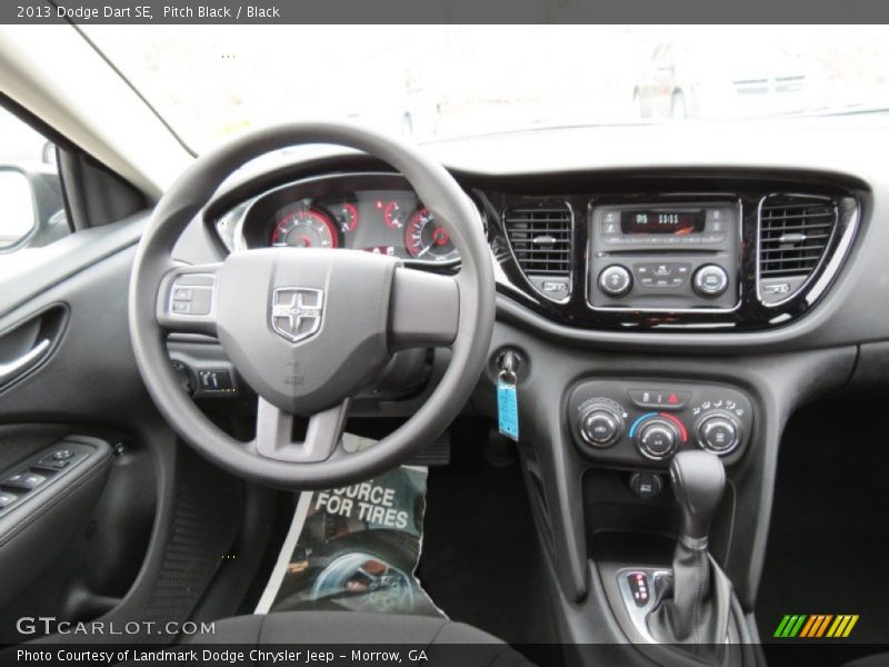 Pitch Black / Black 2013 Dodge Dart SE