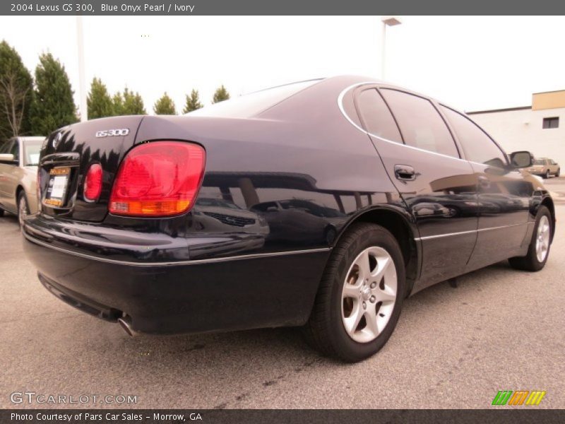 Blue Onyx Pearl / Ivory 2004 Lexus GS 300