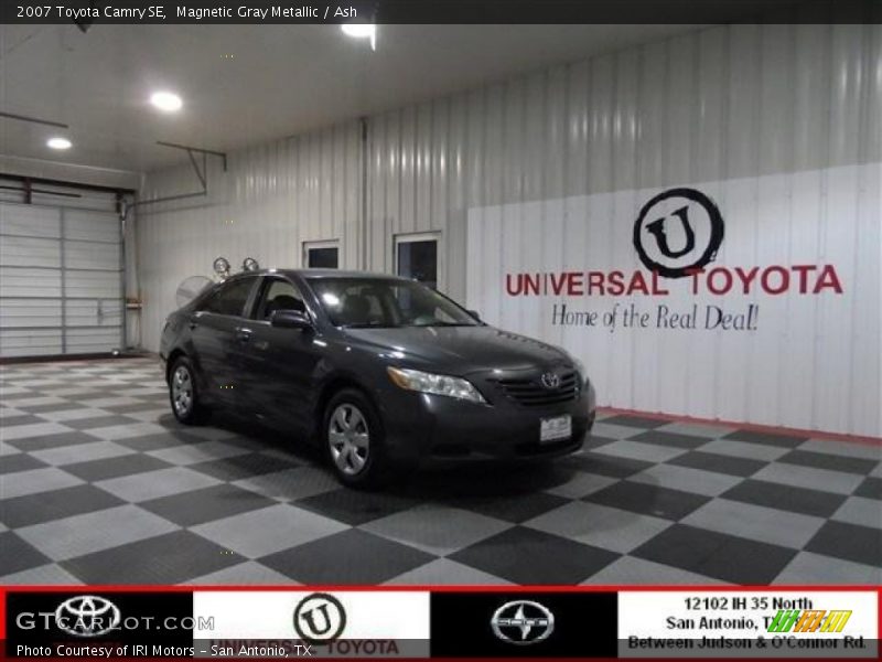 Magnetic Gray Metallic / Ash 2007 Toyota Camry SE