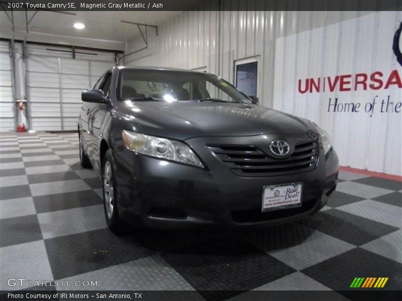 Magnetic Gray Metallic / Ash 2007 Toyota Camry SE