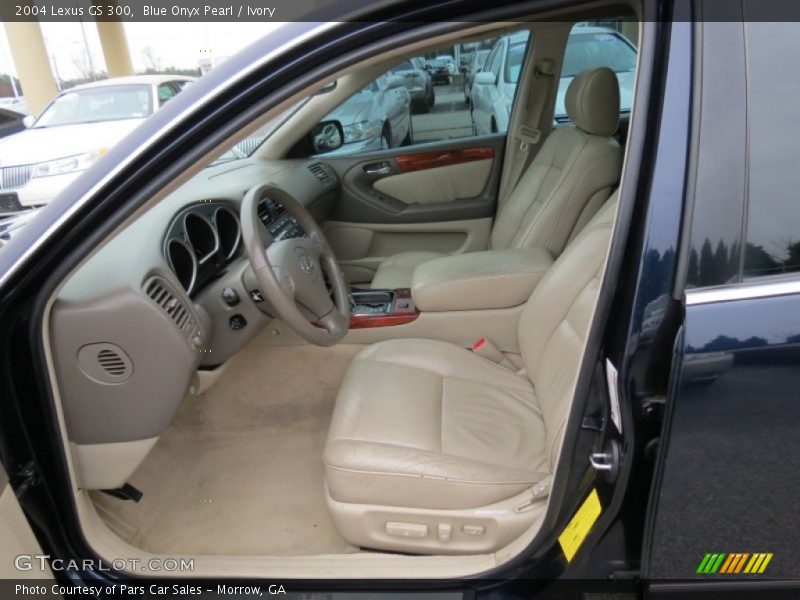 Blue Onyx Pearl / Ivory 2004 Lexus GS 300
