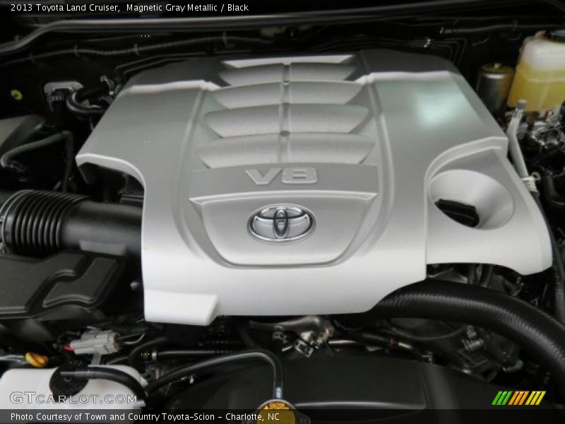 Magnetic Gray Metallic / Black 2013 Toyota Land Cruiser