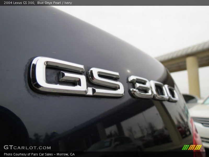 Blue Onyx Pearl / Ivory 2004 Lexus GS 300