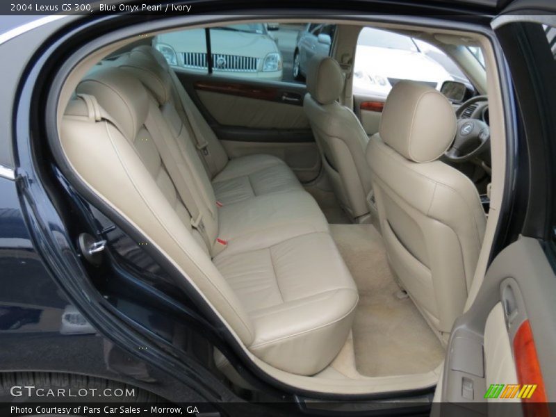 Blue Onyx Pearl / Ivory 2004 Lexus GS 300