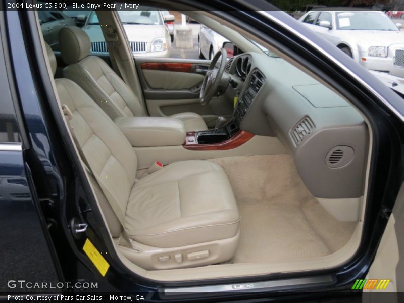 Blue Onyx Pearl / Ivory 2004 Lexus GS 300