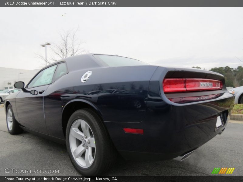 Jazz Blue Pearl / Dark Slate Gray 2013 Dodge Challenger SXT