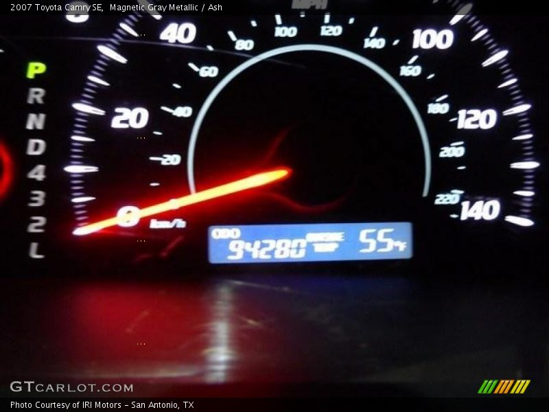 Magnetic Gray Metallic / Ash 2007 Toyota Camry SE