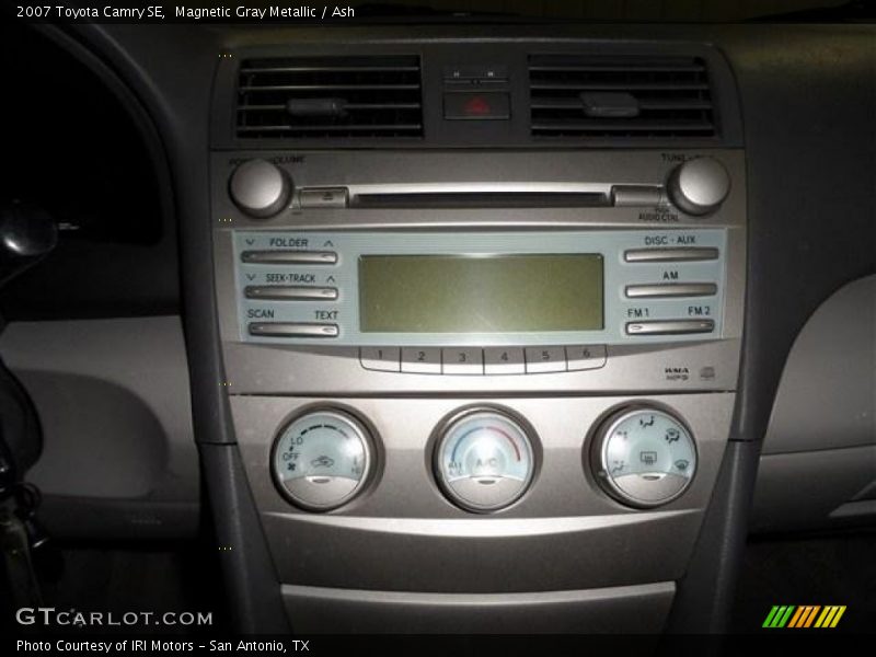 Magnetic Gray Metallic / Ash 2007 Toyota Camry SE
