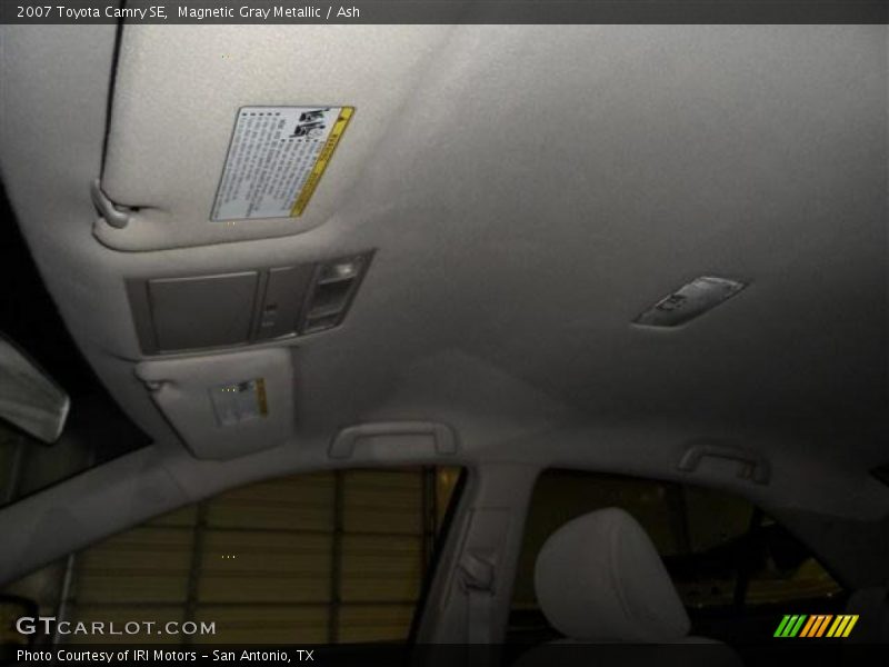 Magnetic Gray Metallic / Ash 2007 Toyota Camry SE