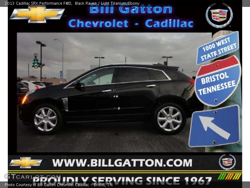 Black Raven / Light Titanium/Ebony 2013 Cadillac SRX Performance FWD